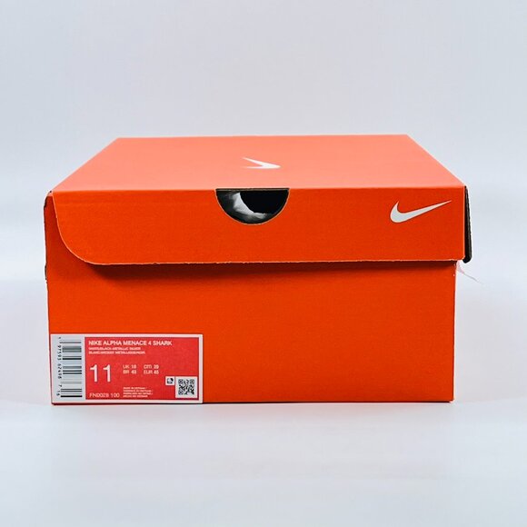 Nike Alpha Menace 4 Shark \'White Black\' FN0028-100 Football size 11 main image 5